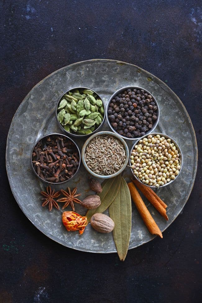 Rice, spices & coconut